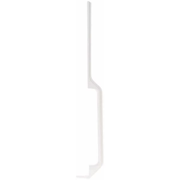 White Refrigerator Door Handle